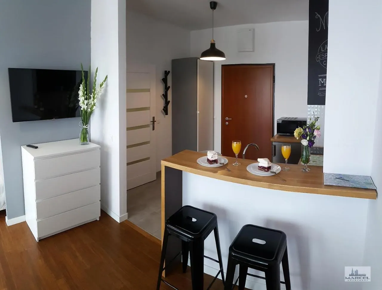 Marcel Apartment Warsaw przy Arkadii 0*,
